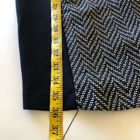 Desigual Oceano Gray and Black Mixed Weave Dark Academia Sheath Dress Size S - Picture 14 of 14